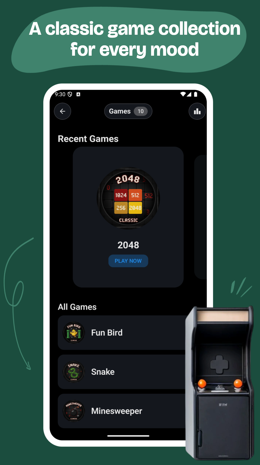 Fun Phone – Classic game collection